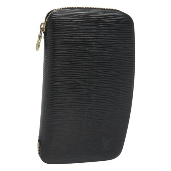 LOUIS VUITTON Epi Agenda Geode Travel Case Black - Picture 1 of 16